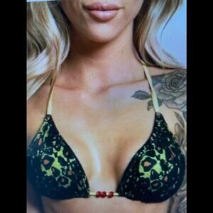 NWT sinful by affliction solar bikini top